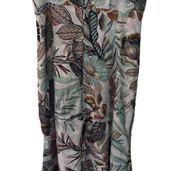 Super Natural By Secret Mission Womens Dress Size Small Multicolor Jungle Floral - Picture 2 of 10